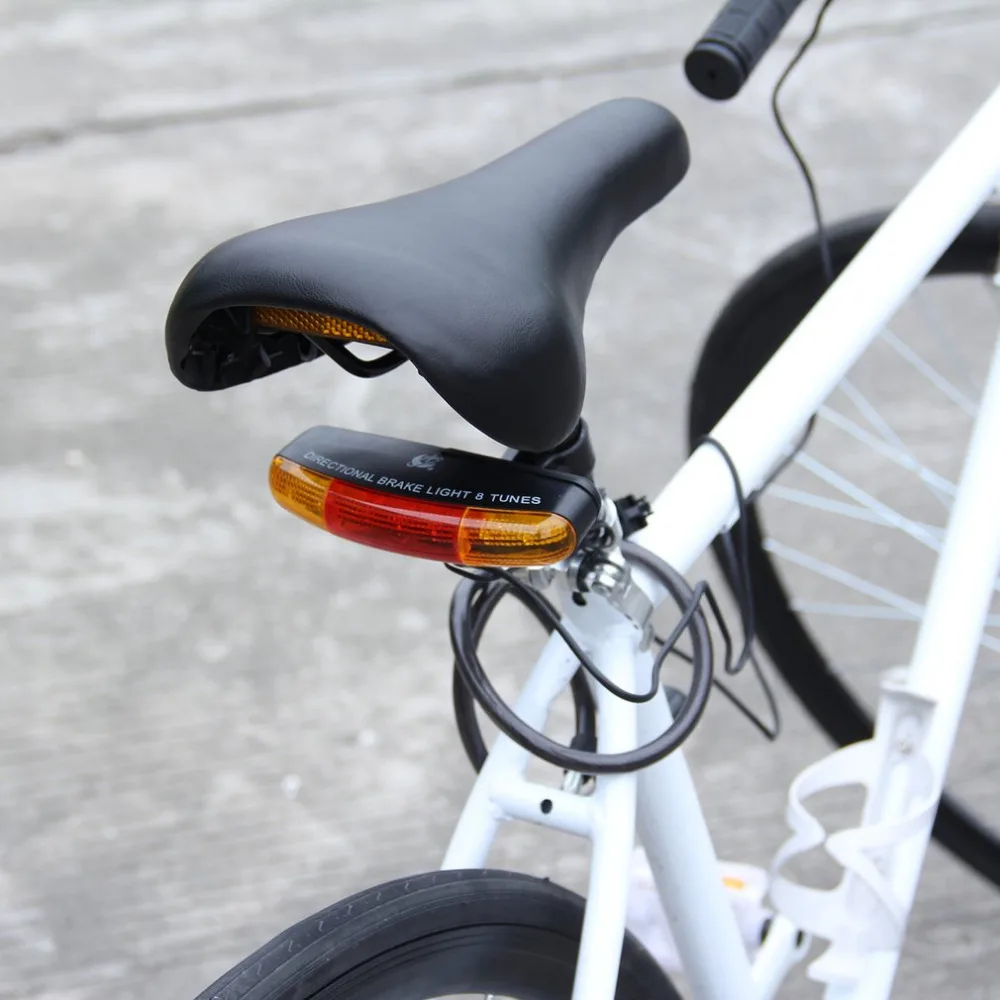 Bicikli Hátsó Lámpa Kerékpár LED Fordult Mutató Fék Jel Lámpa Vízálló MTB Országúti Kerékpár hátsó Lámpa Hátsó Lámpa Kerékpár Kép 1