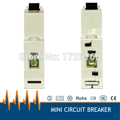 220/230v 1P 20 amp miniatűr megszakító mcb, túlfeszültség védelem rccb Kép 1