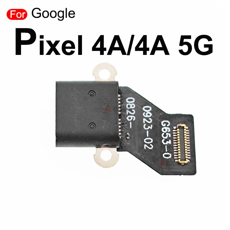 1db A Google Pixel 4A USB Töltő Dokkoló Felelős Port Flex Kábel Pixel 4A 5G cserealkatrészek Kép 1