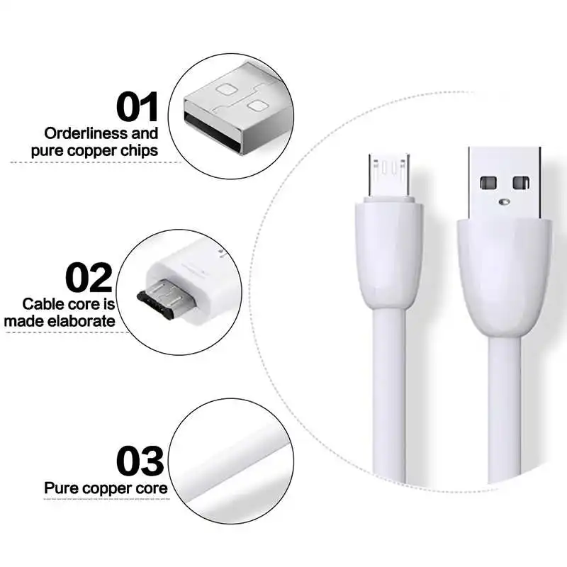 Micro USB-Kábel-5A Gyors Töltő Kábel USB Kábel Samsung Huawei Xiaomi Micro USB, Gyors Töltő, Telefon, Kábel Vezeték Kép 1