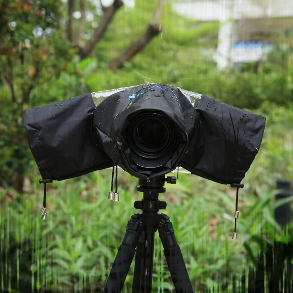 PULUZ Vízálló vízálló Kamera esővédő Rainshade Protector Esetben Kabát DSLR Fényképezőgépek Canon, Nikon Pentax, Sony Kép 1