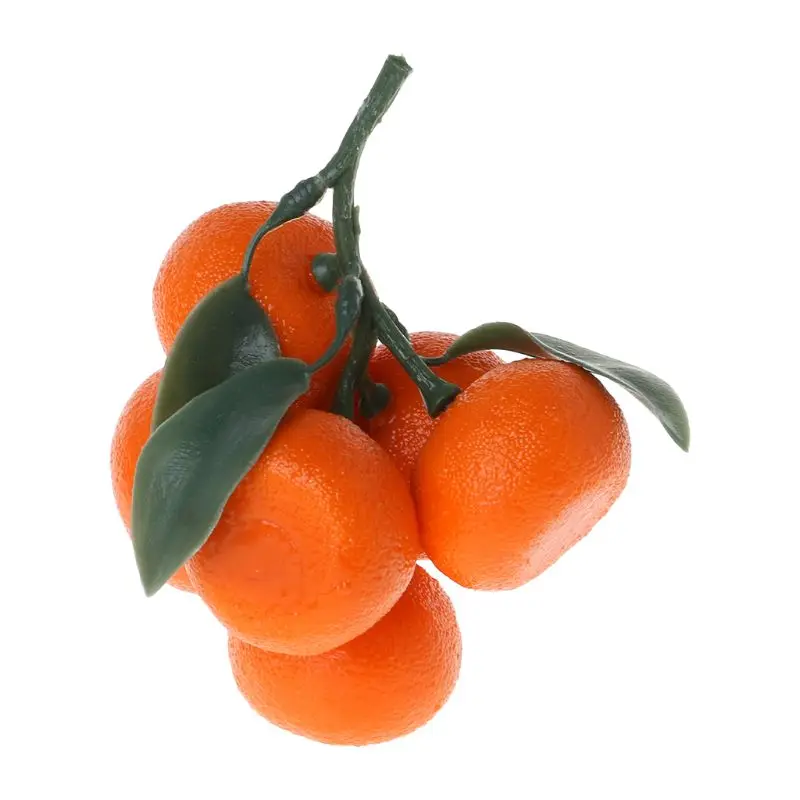 Realisztikus, Élethű Mesterséges Vérnarancs Gyümölcs A Narancs Hamis Kijelző Étel Dekoráció Otthon Fél Decor--Y142 Kép 1