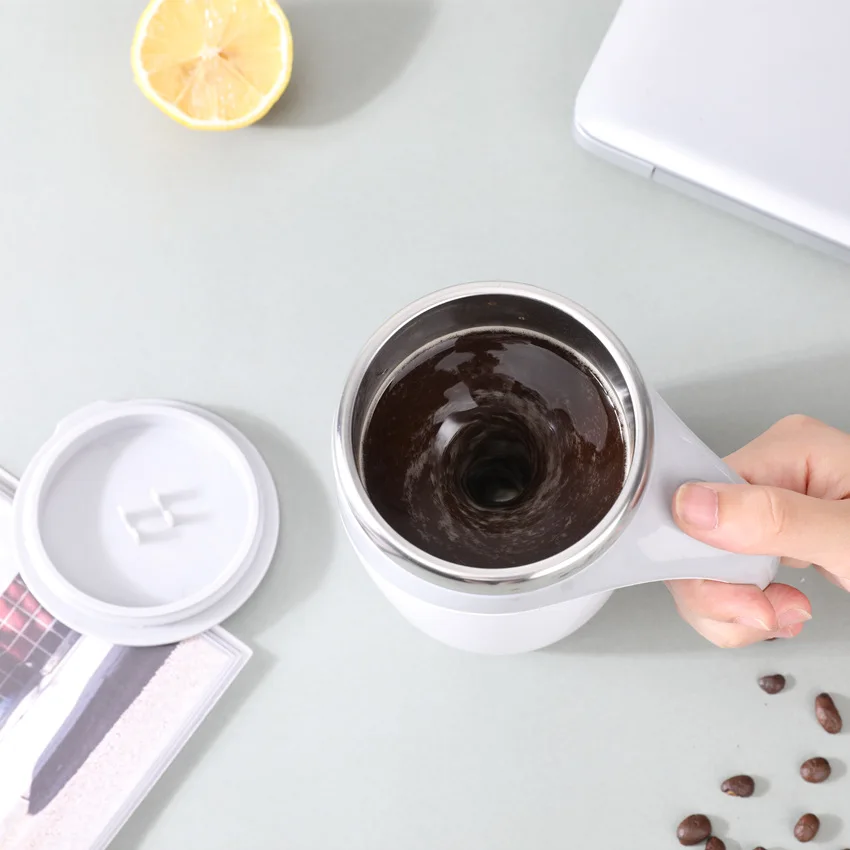 Akkumulátor típus elektromos keverő kupa turmix kávét automatikus keverés kupa egyéni LOGÓ Kép 1