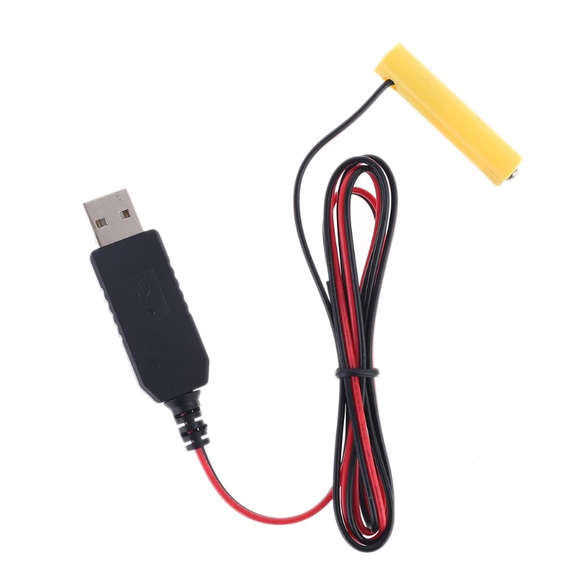 1m USB-NiMH akkumulátorok 1.2 V AAA elemmel Eliminator Játékok Zseblámpa Rádió Távirányító Kép 1