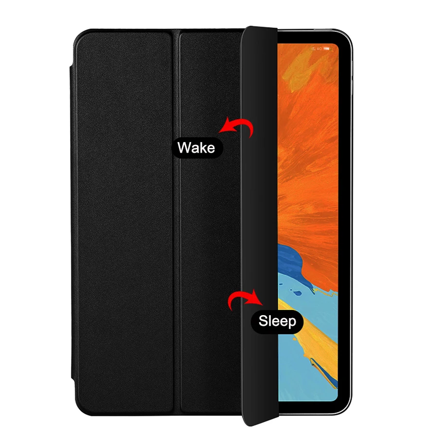 MediaPad M2 8.0 Összecsukható Állvány PU Bőr Borító HUAWEI MediaPad M2 8.0 M2-801W M2-803L/802L Smart Tablet Esetben Auto Wake/Sleep Kép 1