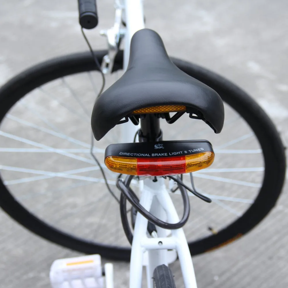 Bicikli Hátsó Lámpa Kerékpár LED Fordult Mutató Fék Jel Lámpa Vízálló MTB Országúti Kerékpár hátsó Lámpa Hátsó Lámpa Kerékpár Kép 2