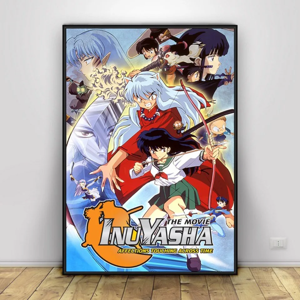Északi Nyomatok Festmény Wall Art Japán Anime Inuyasha Plakátok Modern Lakberendezés Vászon Nappali Moduláris Képek Nem Bekeretezett Kép 2
