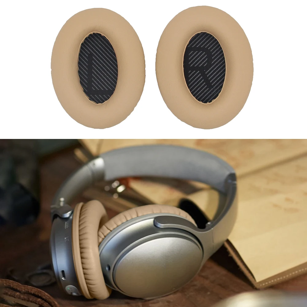 Csere fülvédő a BOSE QC35 QC25 QC15 AE2 Fejhallgató Memória Hab fülpárna Magas Minőség Kép 2