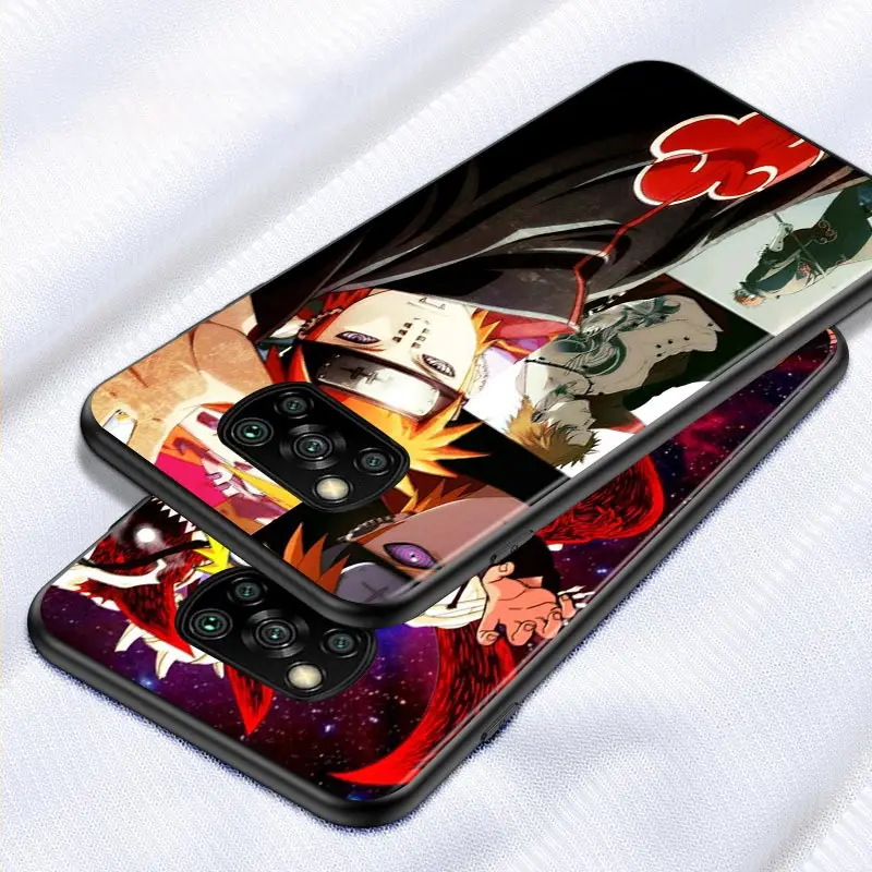 Anime Jóképű Ninja A Xiaomi Poco M3 C3 M2 X3 NFC X2 F2 Pro F1 F3 Mi Játszani Mix 3 A2 Lite A1 6 5X Fekete Puha Telefon Esetében Kép 2