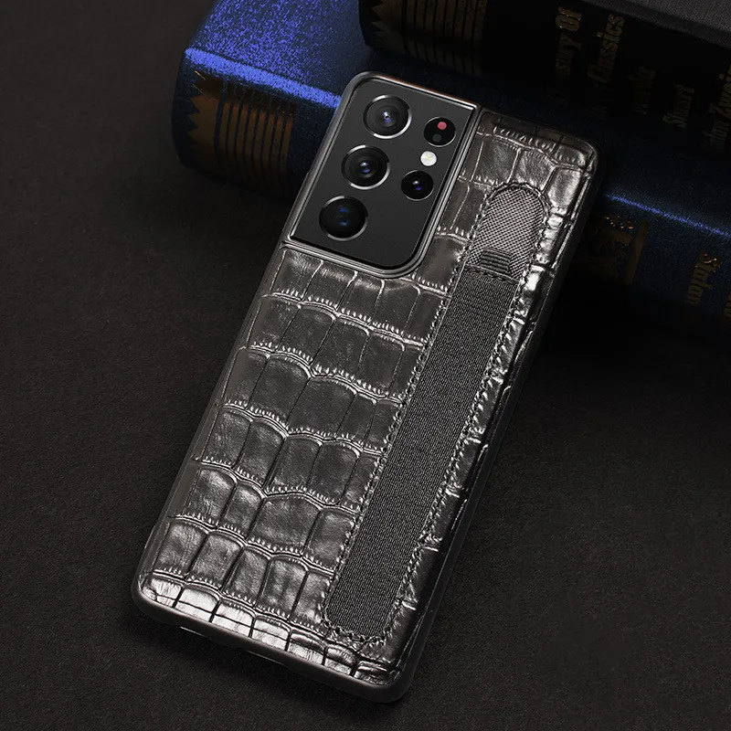 A Pálca S-Pen Socket S21Ultra SPen Elektromágneses Genunie bőrtok Samsung Galaxy S21 Ultra G9980 G998U G998D G998B Kép 2