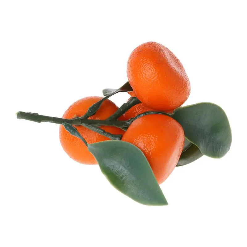 Realisztikus, Élethű Mesterséges Vérnarancs Gyümölcs A Narancs Hamis Kijelző Étel Dekoráció Otthon Fél Decor--Y142 Kép 2