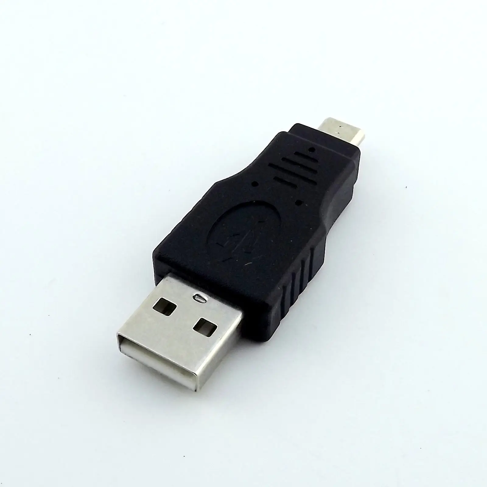 10db USB 2.0 EGY Férfi Csatlakozó Micro-USB-B 5 Tűs Adapter Átalakító Csatlakozó M/M Kép 2