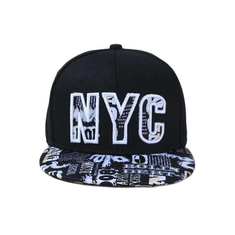 2021 ÚJ hímzett betűkkel new YORK baseball sapka graffiti nők, férfiak, hip-hop snapback sapka lapos karimájú kalap szabadtéri árnyékban kalap Kép 2