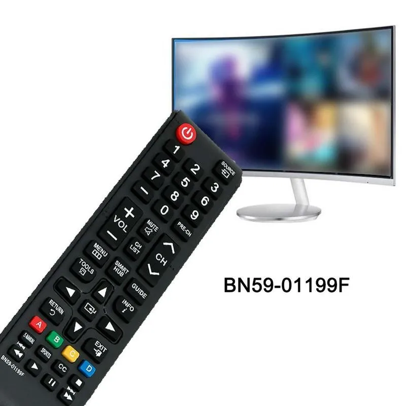 TV Távirányító Samsung BN59-01199F Smart TV Univerzális Vezérlő Távoli Controle Funkció Csere U6U0 Kép 2