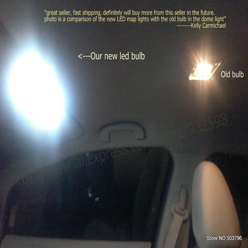 szuper fényes Belső led Autó világítás Daewoo musso fj zárt búra izzó autók Kép 3