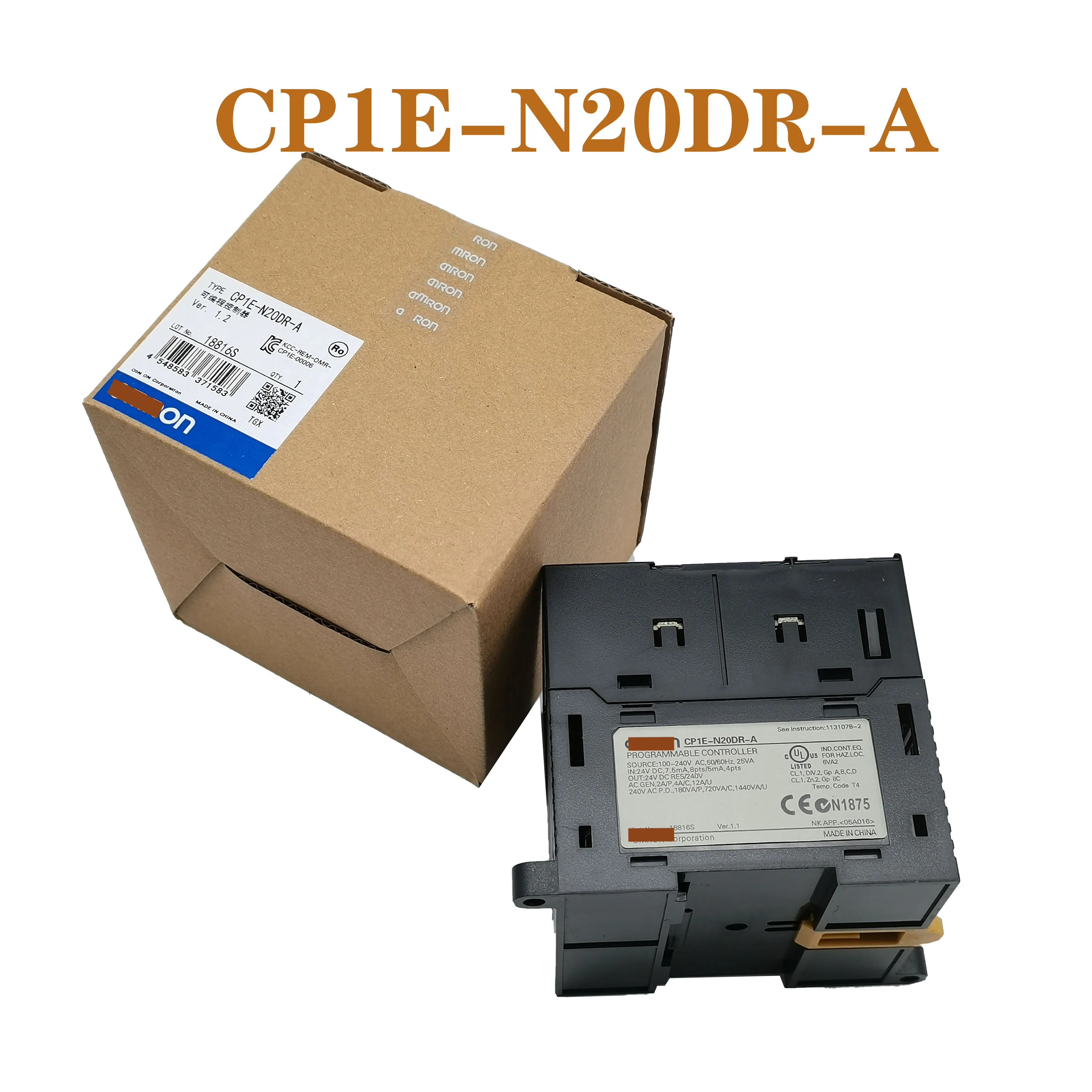 CP1E-N20DR-A CP1E-N30DR-A CP1E-N40DR-A CP1E-N60DR-A CP1E-N14DR-EGY Eredeti új NYRT helyszínen Kép 3