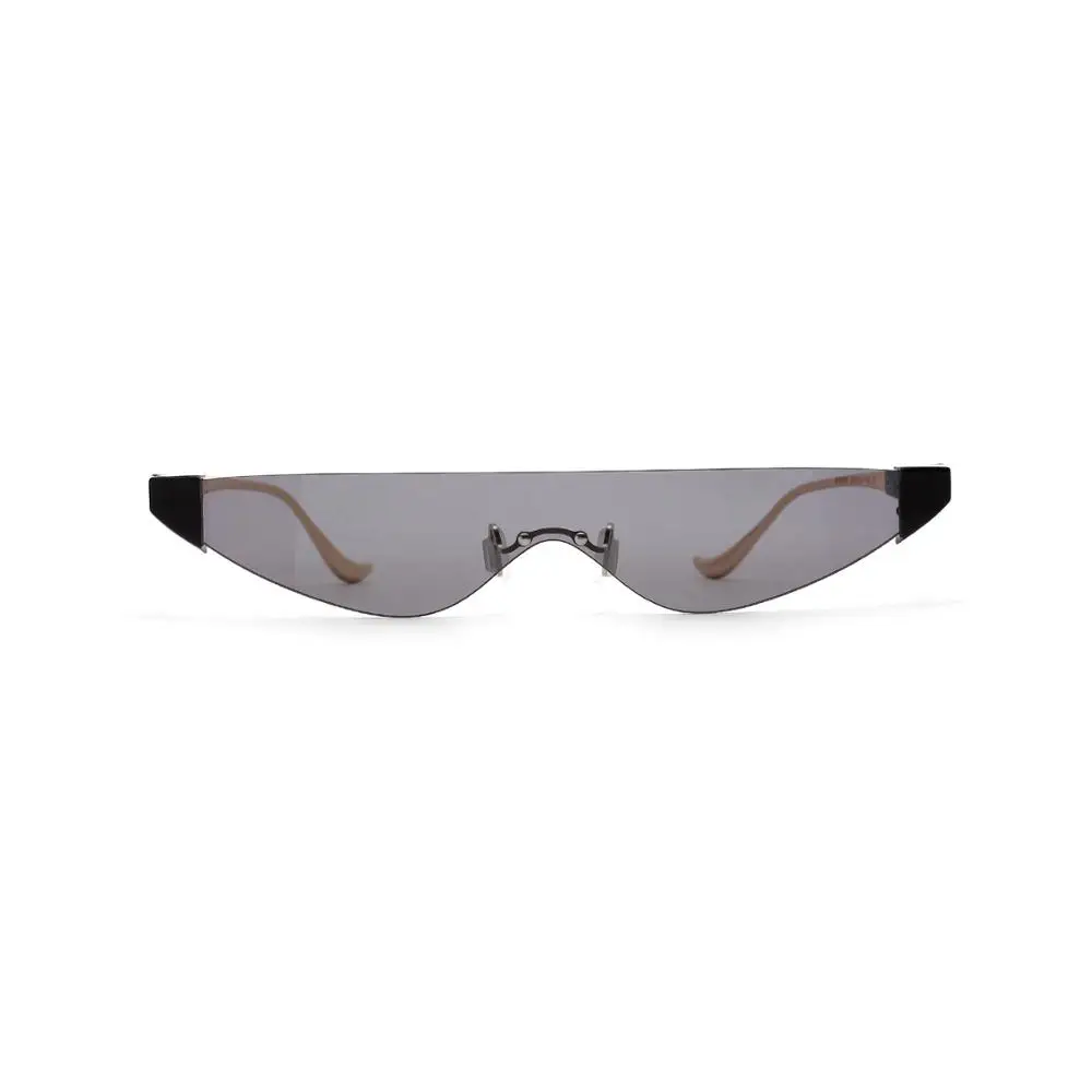 JASPEER Keret nélküli Napszemüveg Nők 2019 Háromszög alakú Kis Vintage Napszemüveg Luxus Retro Férfi napszemüvegek Márka Tervezője Szemüveg Kép 3