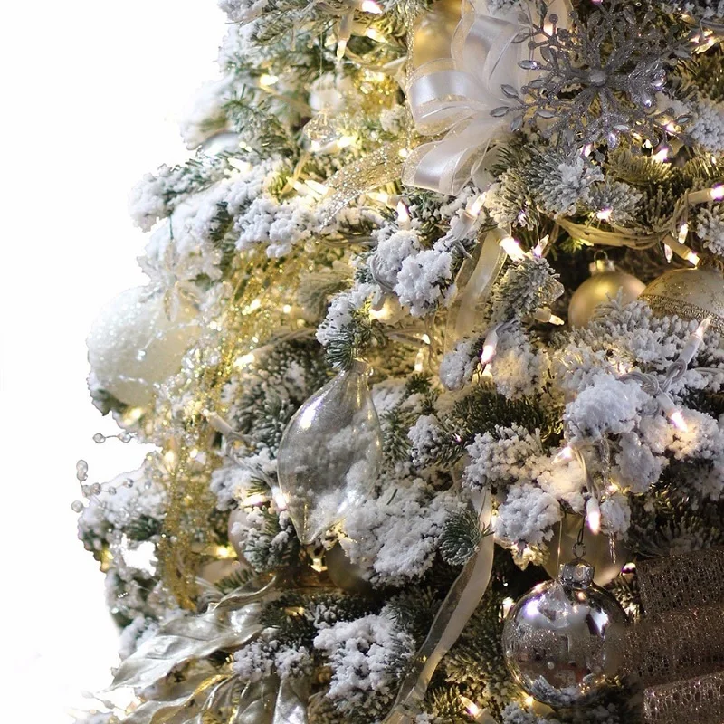 Hópehely Por, Fehér Hó Karácsonyfa Díszek Bolyhos Hamis Hópelyhek Buli, Esküvő Fesztivál Helyszín Dekoráció, Kellékek Kép 3