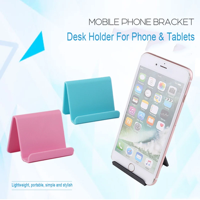 Telefon tulajdonosa asztali Állvány Mobil Telefon Támogatja Az iPhone Xs Max Huawei Xiaomi Univerzális Hordozható Összecsukható Asztal Jogosultja Állvány Kép 3