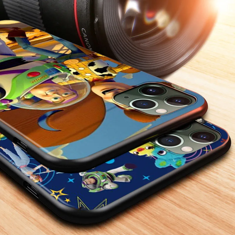 A Xiaomi Poco F3 M3 X3 GT Toy Story 4 Buzz Lightyear iPhone 13 Mini Pro Max Samsung Galaxy S21FE A03S A22 A02 Telefon Esetében Kép 3