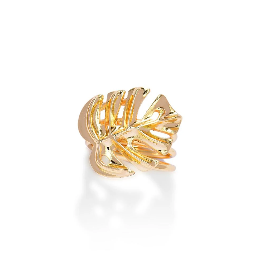 Eladó Hawaii Gyűrű, Gyöngy Női Aranyozott Gyöngy, Gyűrű Divat Ékszerek Fél Geometriai Gyűrűk Accessorise a Nők Ajándékok Kép 3