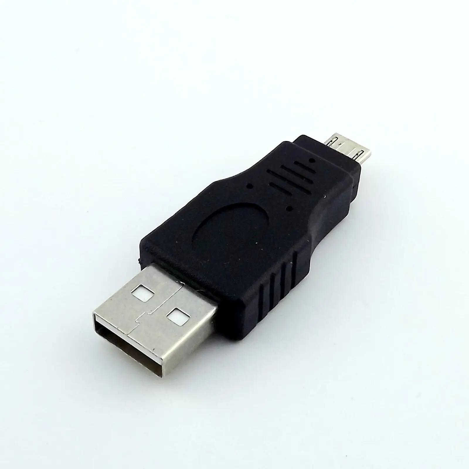 10db USB 2.0 EGY Férfi Csatlakozó Micro-USB-B 5 Tűs Adapter Átalakító Csatlakozó M/M Kép 3
