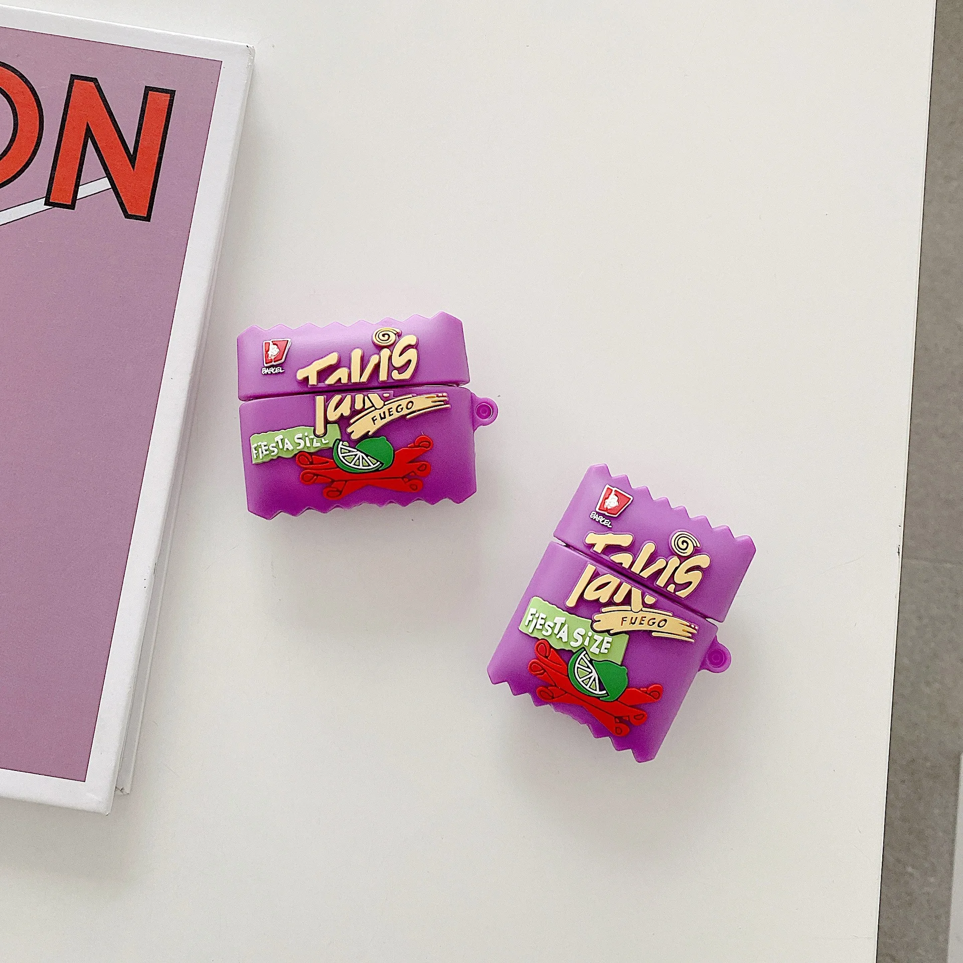 3D Skittles Chipset szilikon tok Apple Airpods fedezni Levegő hüvely 1 2 Pro Esetben Vezeték nélküli töltés Rajzfilm, puha Borító Kép 3