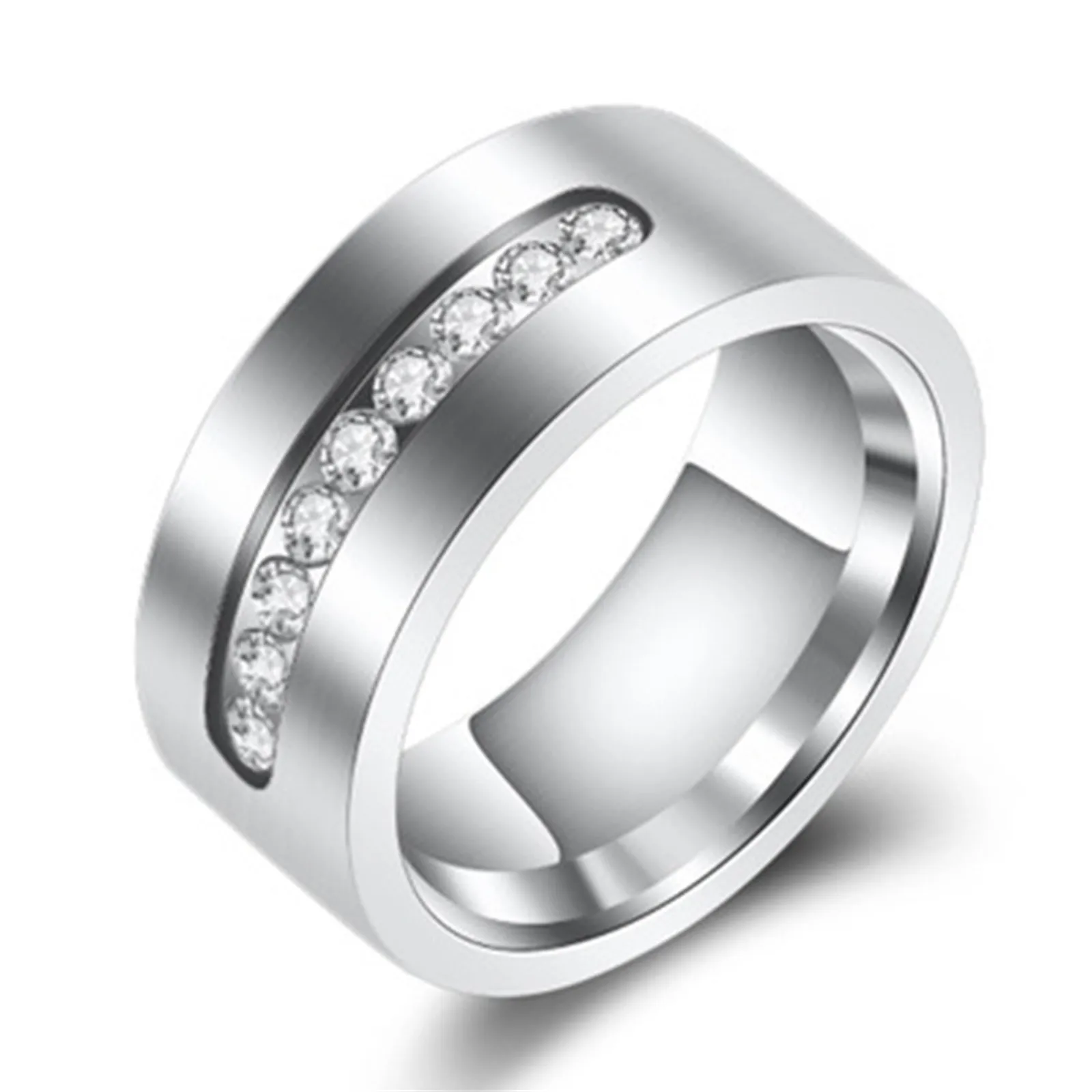 Ezüst Gyűrűk, Nők, Férfiak, Egyszerű Design Pár Gyűrű Divat Menyasszonyi Készletek Esküvői Jegygyűrű Ékszer Évforduló Tartozék Kép 3