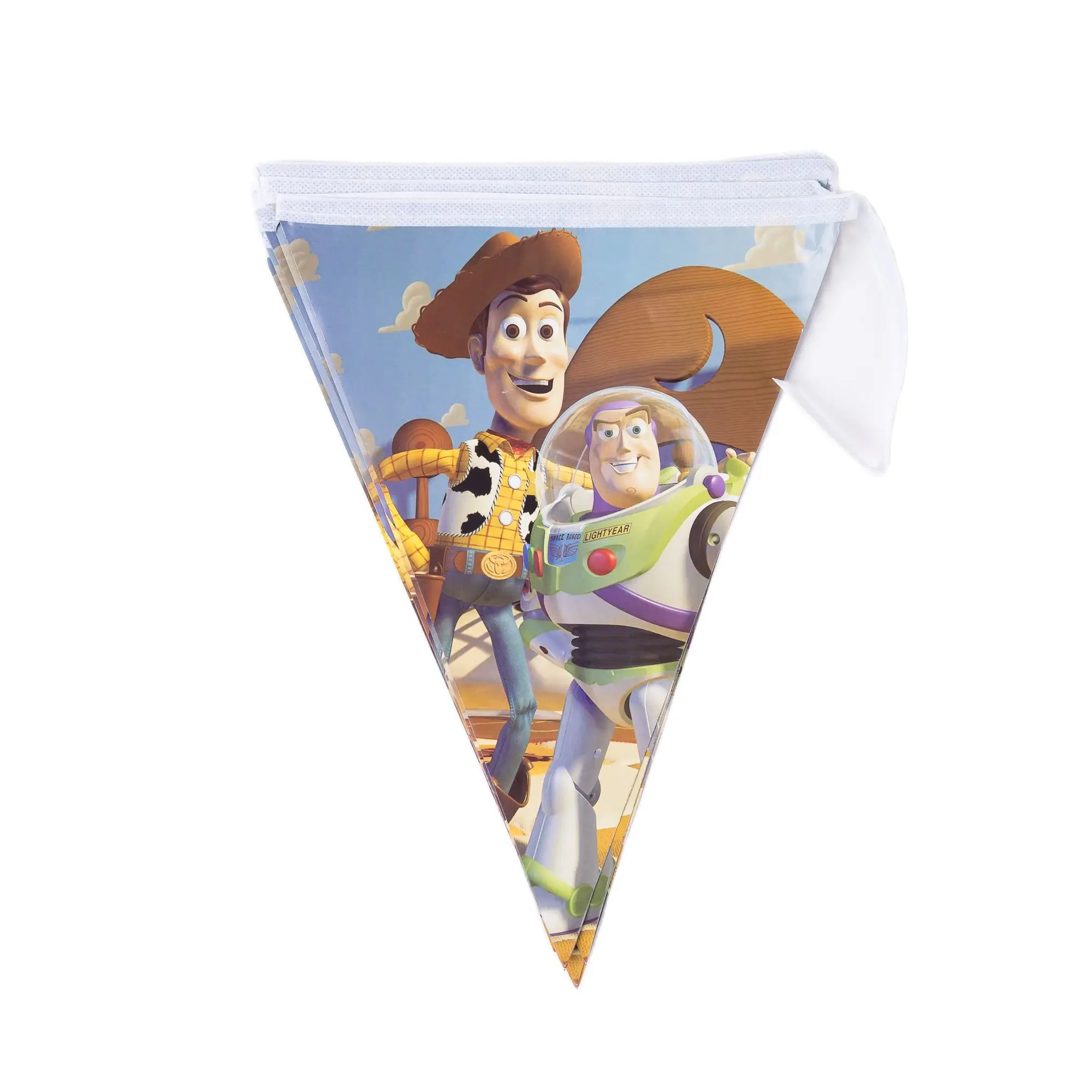Toy story disney témájú party dekoráció, 6 fő poharak, tányérok ， zászló, szalvéta，baba zuhany, szívószál，szülinapi parti dekoráció Kép 3