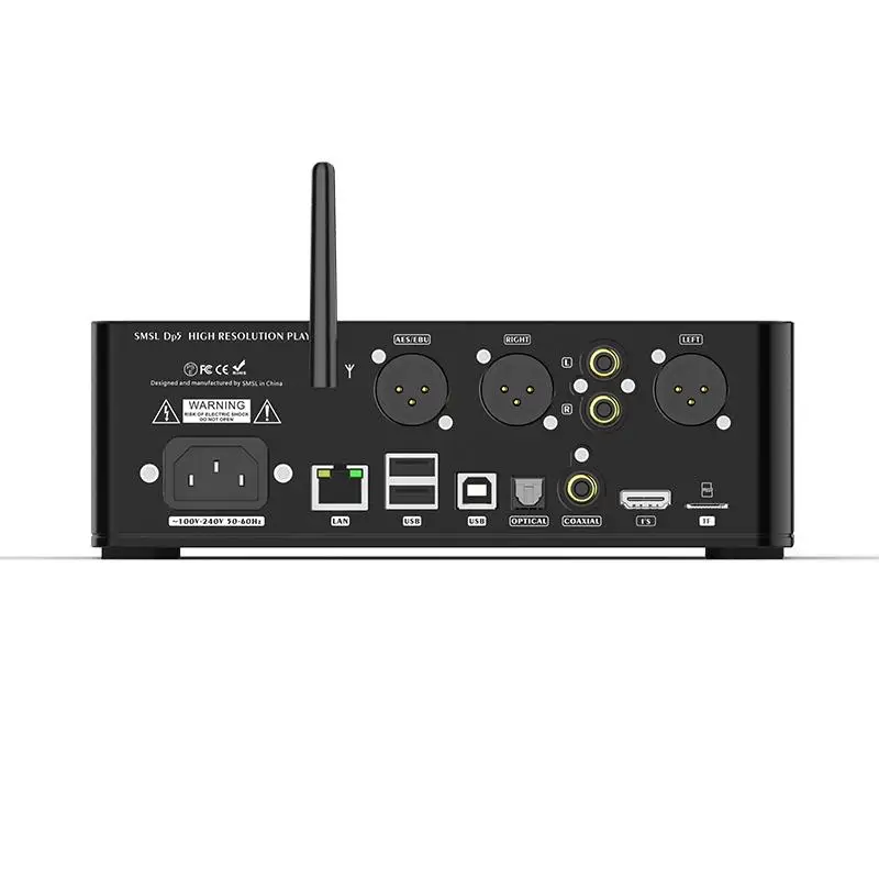 SMSL DP5 MQA Teljes Dekódolás HIFI Hálózati zenelejátszó ES9038Pro Gőzölgő Lejátszás DSD256 IIS USB-Bluetooth-Játékos Kép 3