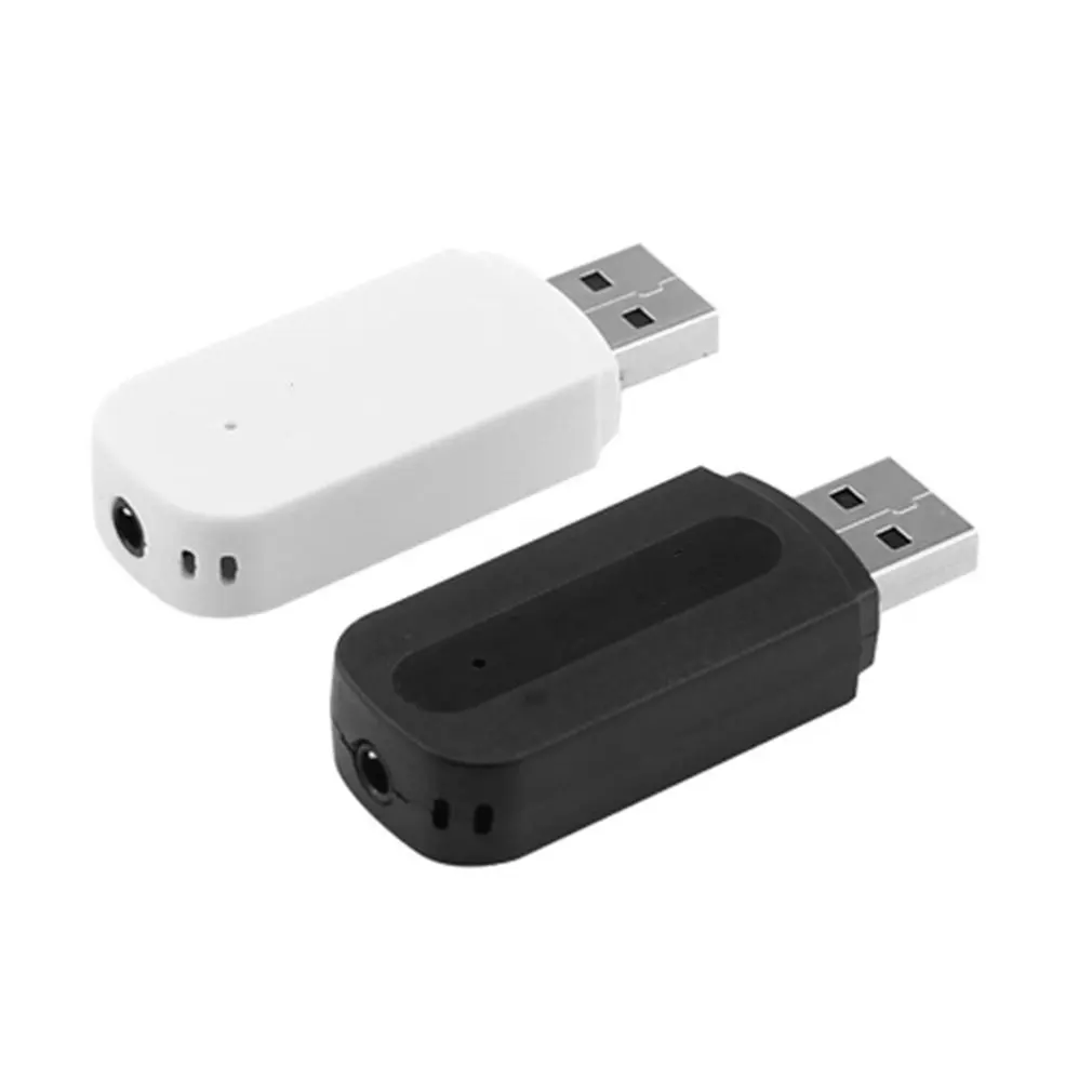 3.5 mm Jack, USB-Bluetooth-kompatibilis AUX Vezeték nélküli Autó Audio Receiver A2DP Zene Vevő Adapter For Android/IOS Mobil Telefon Kép 3