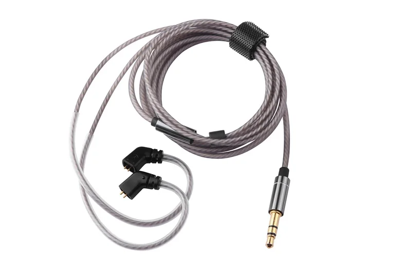 Ezüst Bevonatú Audio Kábel A mikrofon TRN V90S/VX/BA5/BA8/STM/ST1/mt1/BA15/ST2 CCA CS16/CKX/CA16/C10PRO/CA4/C12 fülhallgató Kép 3