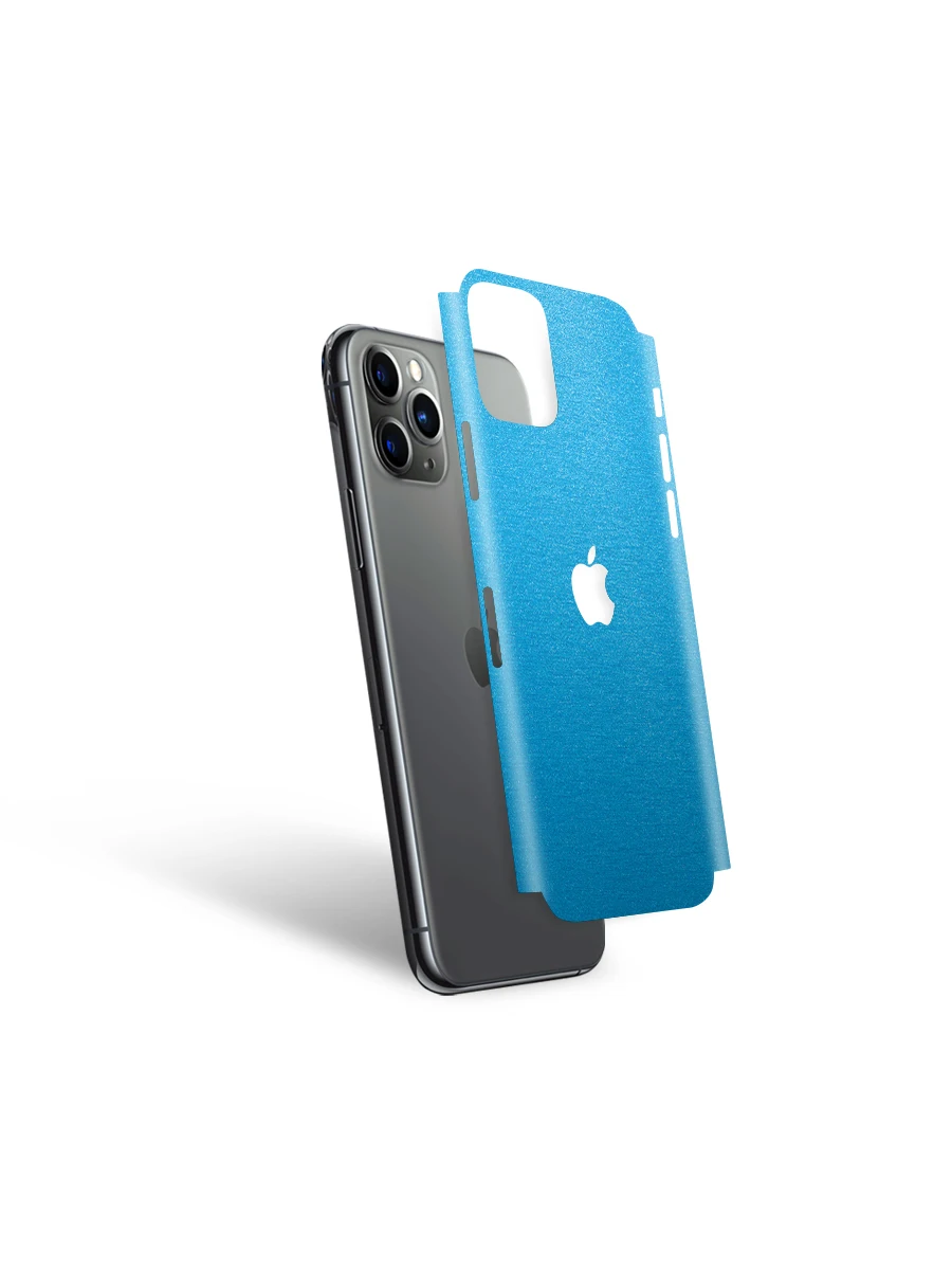 Védőfólia mocoll a hátlap Apple iPhone 11 metál kék Kép 3