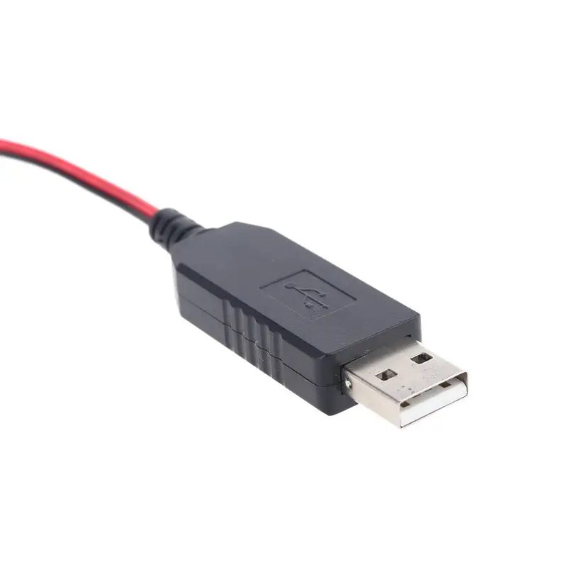 W3JB Egyetemes LR03 AAA Akkumulátor Eliminator 2m USB-hálózati Kábel Cserélje 1. 4db AAA méretű, 1,5 V-os Akkumulátor Elektromos Játék Óra Kép 4