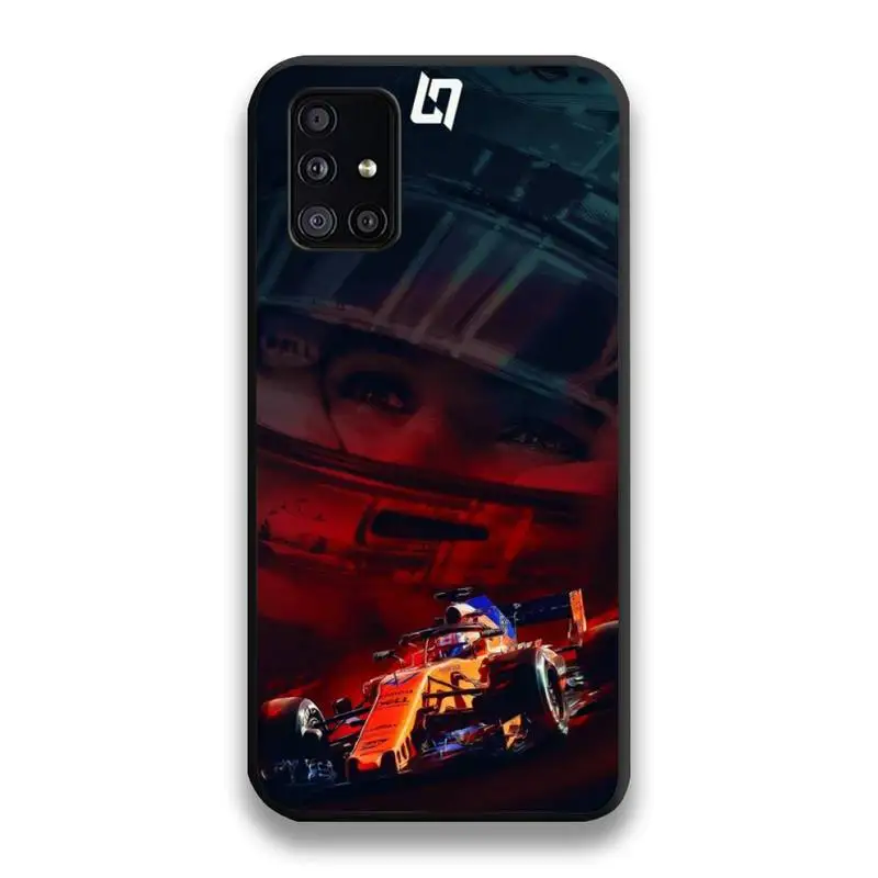 F1 racing Lando Norris Racing Telefon tok Samsung Galaxy A21S A01 A11 A31 A81 A10 A20E a30-as A40 A50 A70 A80 A71 a51-es Kép 4