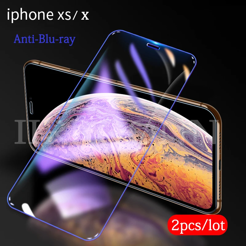 2db/sok 9H Edzett Üveg iphone X XS XR XS MAX képernyővédő fólia Teljes Borító Üveg iphone xs max xr xs x Védőfólia Kép 4