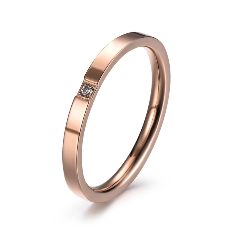 ZN 2021 Divat Gyűrű Női Titán-Acél Rozsdamentes Acél Ékszerek Férfi Gyűrű Pár Gyűrű, Eljegyzési Gyűrű Kép 4