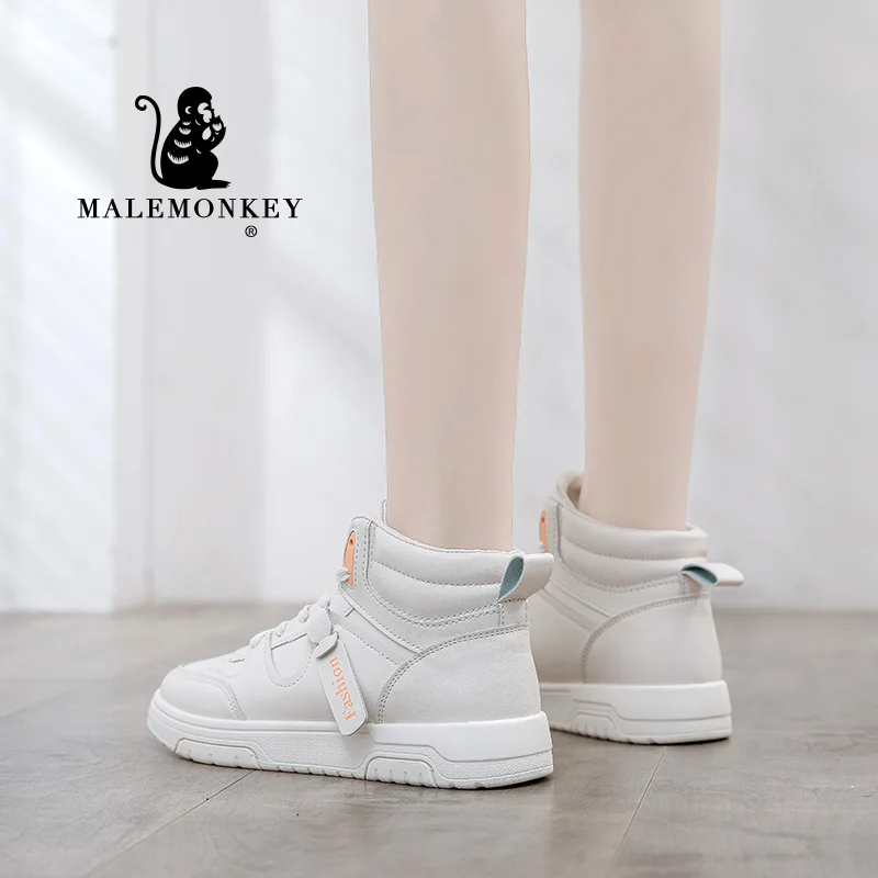 Magas Felső Platform Cipők, Alkalmi Női Cipő 2021 Divat Őszi Szabadtéri csúszásmentes, Kényelmes Szabadidő Lábbeli Zapatos De Mujer Kép 4