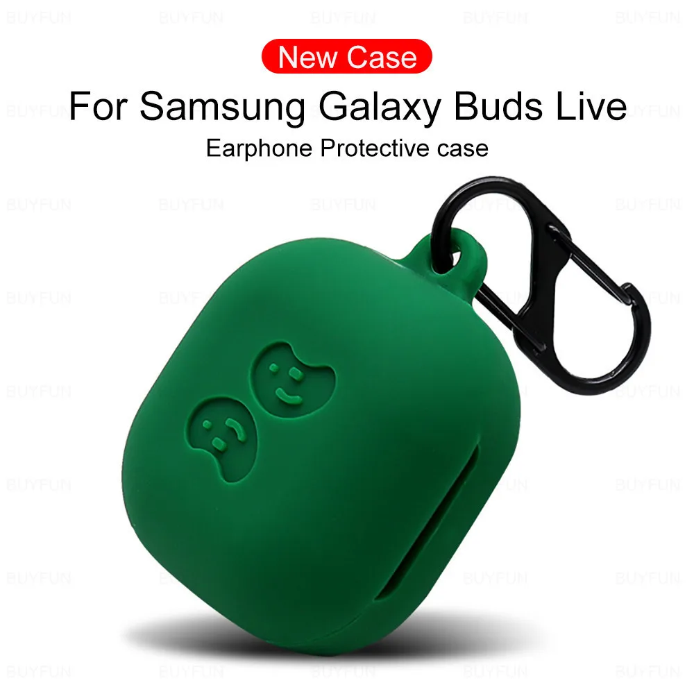 Samsung Galaxy Rügyek Pro Esetben Puha Szilikon Védő Ütésálló Fedél Samsung Rügyek Élő Fülhallgató Védelmező Gyűrű Kép 4