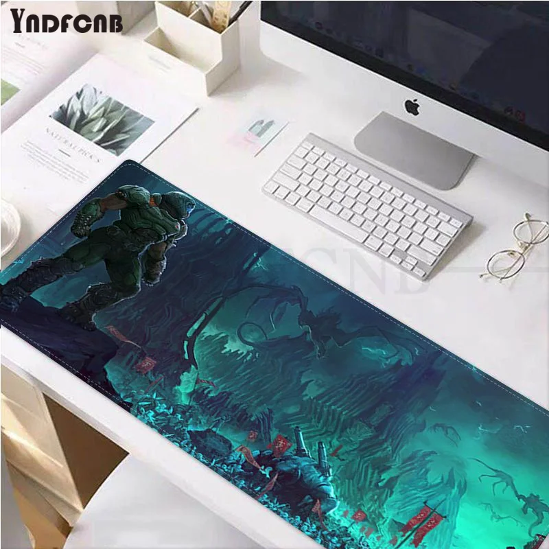 YNDFCNB DOOM Örök Aranyos, játékos játszani szőnyeg Mousepad Méret Cs Menj LOL Játékos PC Számítógép Laptop Kép 5