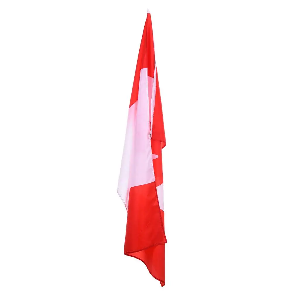 90x150cm Nagy Kanadai Zászló Banner Kanada Nemzeti Polyster Kanadai Zászló Politikai Párt Fesztivál Történelmi Események Katonai Kép 5
