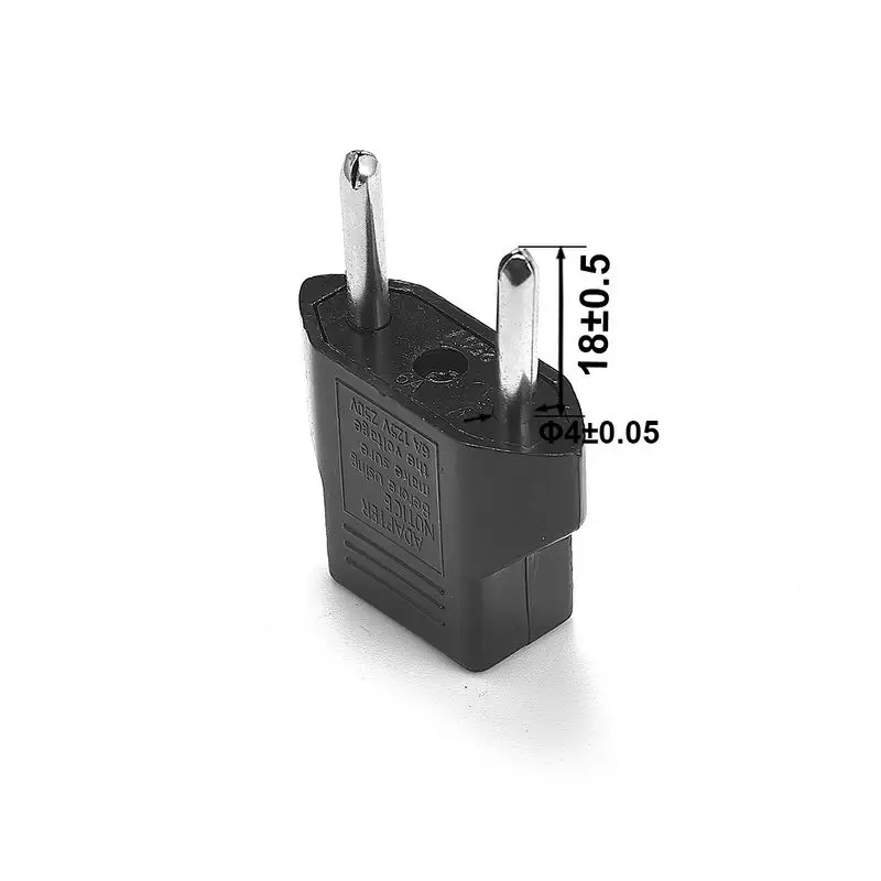4.0 mm MINKET EU Utazási Adapter Elektromos Plug Japán Amerikai Tápkábel Kábel Csatlakozó Aljzatba EU NEKÜNK KN-hálózati Csatlakozó Adapter Kép 5