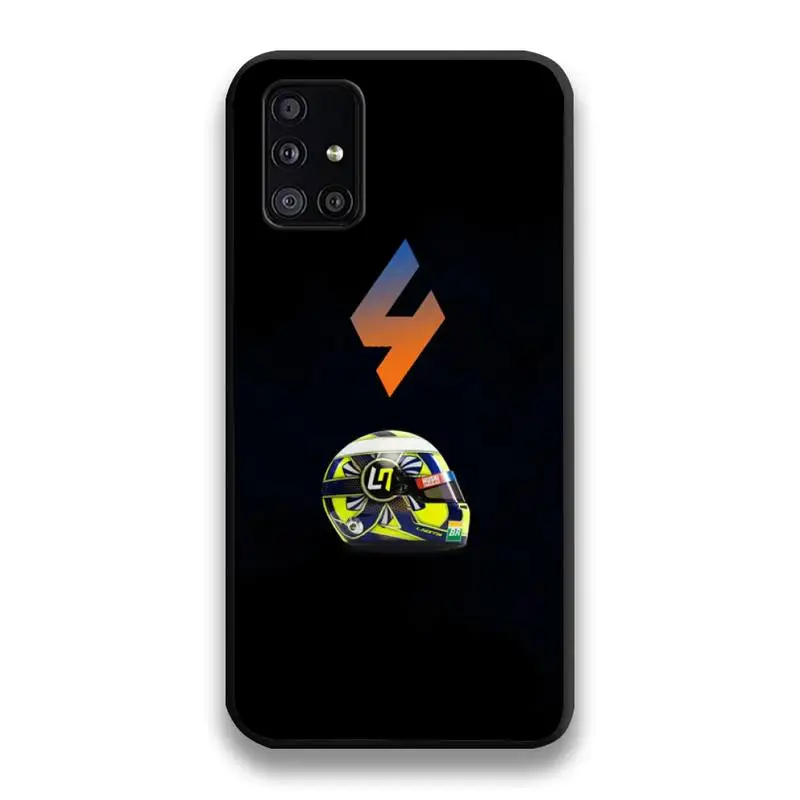 F1 racing Lando Norris Racing Telefon tok Samsung Galaxy A21S A01 A11 A31 A81 A10 A20E a30-as A40 A50 A70 A80 A71 a51-es Kép 5