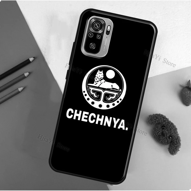 Csecsen címer Esetében Xiaomi Redmi Megjegyzés 10 Pro Megjegyzés 8 7 8 TONNA 9S 8A 9A 9B 9T K40 Megjegyzés 9 Pro Telefon Fedél Kép 5