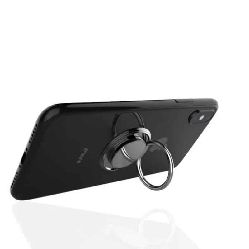 a Huawei Honor 7A Pro 7C Vissza a Gyűrűt Holder Tartóval Telefon Esetében Fedél Telefon TPU Puha Szilikon Esetben Y6 Miniszterelnök 2018 5.7