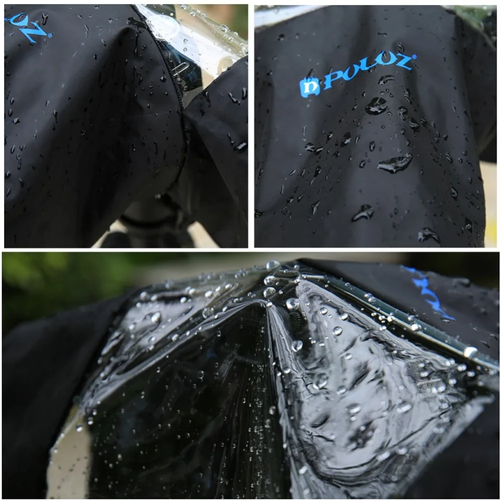 PULUZ Vízálló vízálló Kamera esővédő Rainshade Protector Esetben Kabát DSLR Fényképezőgépek Canon, Nikon Pentax, Sony Kép 5