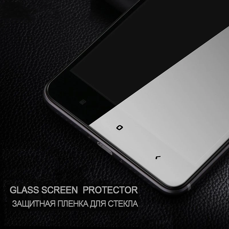 Teljes Képernyő Védő Edzett Üveg Xiaomi Redmi Megjegyzés 4X Redmi 4X 9H Védő Fólia Redmi Megjegyzés 4X üveg Teljes borító Kép 5