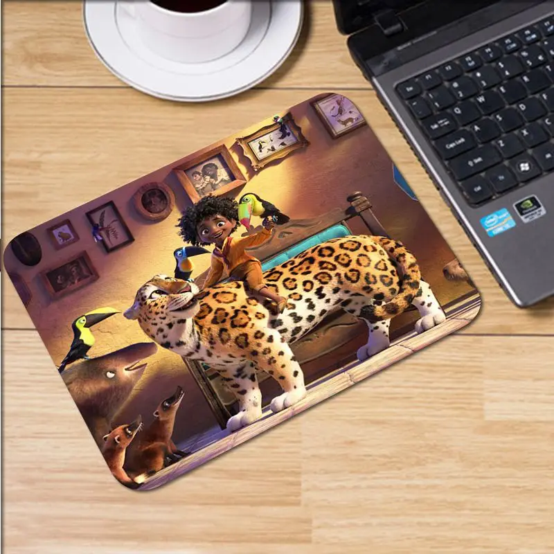 Egyszerű Design Disney ENCANTO Hivatal Egér Gamer Puha egéralátétet Sima palatábla Asztali Társ gaming mouse pad Kép 5