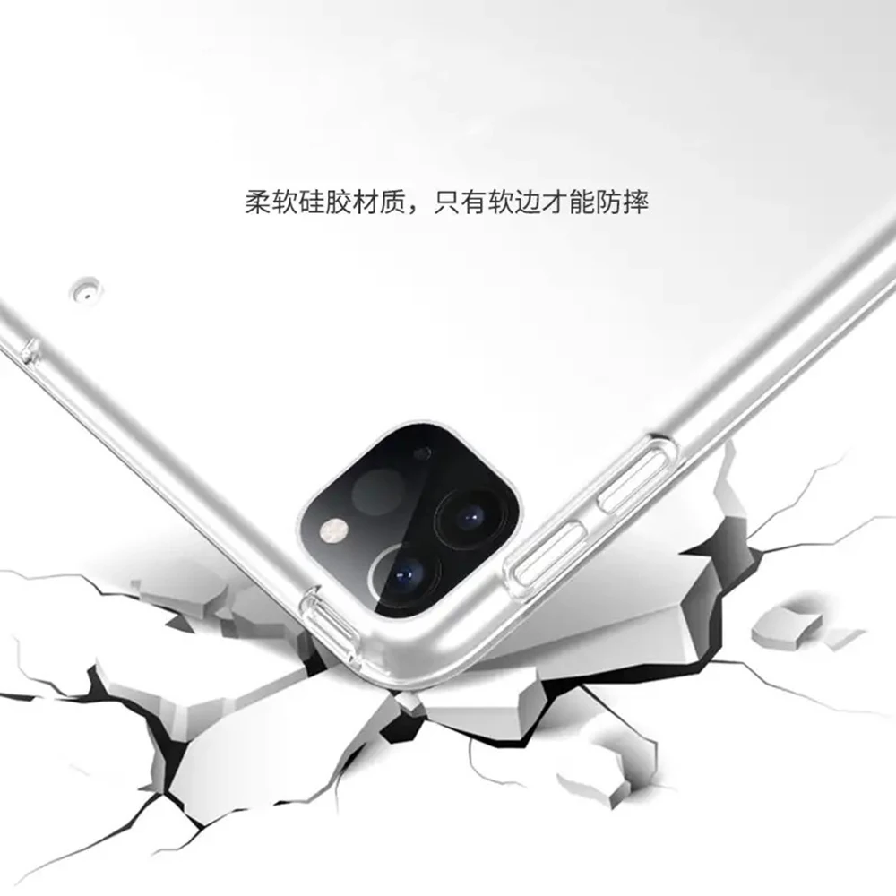 Puha TPU tok Xiaomi mipad 5 11 inch MiPad 5 Pro védőtok Mi Pad 5 Pro Szilikon Shell teljes test Anti-esik-Ügy Kép 5
