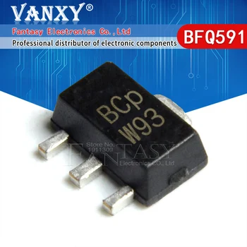 10db BFQ591 RF SOT89 BCp tranzisztor (BJT) SOT-89 1